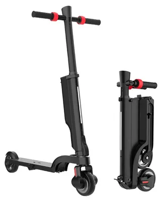 Produktbild von ZELURXX X6 Elektroroller klappbar 10kg 25km/h 15-20km Reichweite 5.5 Zoll Reifen LED-Display, Mit Tasche