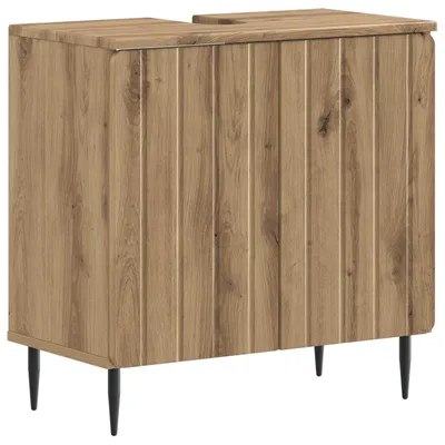 Produktbild von vidaXL Waschbeckenschrank ZWOLLE Artisan-Eiche 59,5 x 31,5 x 59 cm