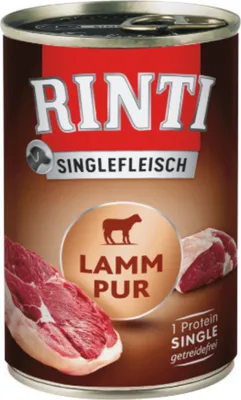 Image de Rinti 400gx12 viande unique agneau pur boîte