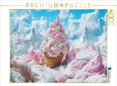 Produktbild von CALVENDO Puzzle Softeisberg | 1000 Teile Lege-Größe 64x48cm Foto-Puzzle für glückliche Stunden