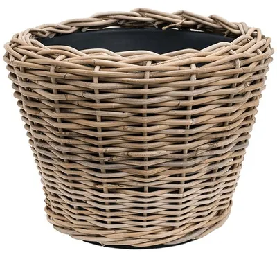 Obrázek produktu pro beck ag Panier bas, Košíkový květináč, Volně stojící, Béžová, Kulatý, Vnitřní/venkovní, Jednobarevný