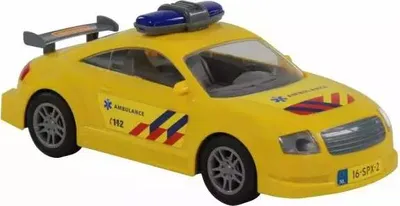 Productafbeelding van Polesie 71293: Reddingsvoertuig, met traagheidsmechanisme in zak