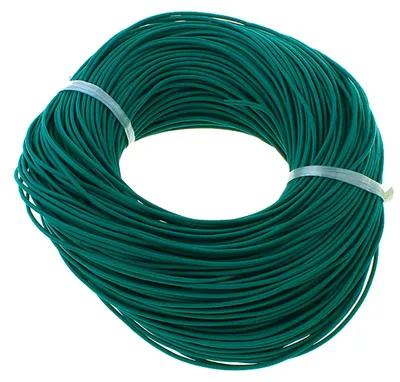 10m Lederband petrol