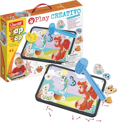 Imagen del producto de Quercetti Tap Tap Tiere: Juego creativo, multicolor. Multicolor. Talla única