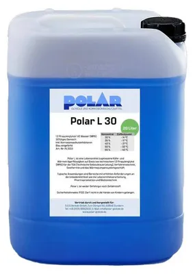 Produktbild von Polar L-MPG Glykol Frostschutzmittel, Propylenglykol 30% Gemisch 20 Liter