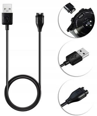 Produktbild von Garmin Fenix Smartwatch USB-Ladekabel Ladegerät