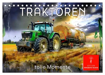 Produktbild von Traktoren - tolle Momente (Tischkalender 2027 DIN A5 quer), CALVENDO Monatskalender