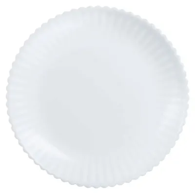 Image de 6 assiettes à dessert blanches 19 cm Bloom - Luminarc