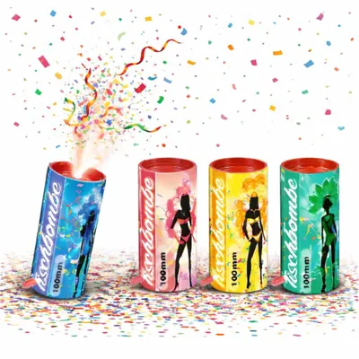 Produktbild von 4er Tischbomben für Kinder & Jugendfeuerwerk, Silvester