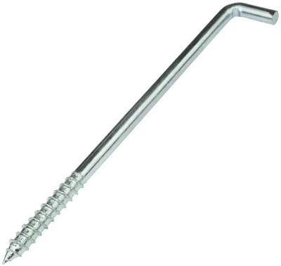 Immagine prodotto di Solidchoice - Set di 10 ganci a L, diametro 8x150 mm, per fissaggi resistenti e duraturi