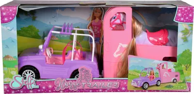 Produktbild von Simba Toys 104663354 Steffi Love Pferdeanhänger