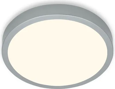 Produktbild von LED Deckenlampe Aufbauleuchte Werkstattlicht 4000K 16W Ø28cm silber Briloner
