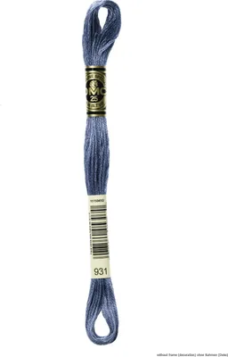 Produktbild von DMC Stickgarn Mouline Special 117MC -931, 6-fädig, 8m