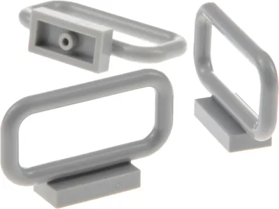 Obrázek produktu pro 3x Lego plot 1x4x2 nový-světle šedý plot zábradlí zábrana zábradlí 4211584 6187