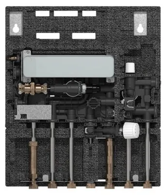 Produktbild von DANFOSS EvoFlat 4.0 F4 E Wohnungsstation Heizkörper