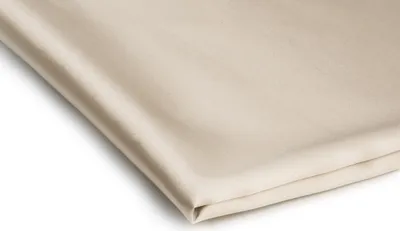 Produktbild von Satin Dünn mit Elasthan Hell beige 50 x 150 cm