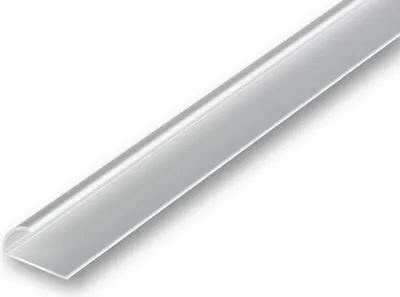 Produktbild von (7,39EUR/m) Teppichklemmprofil silberfarben 900 mm selbstklebend Kantenschutz Profil Abschlussprofil Randschutzprofil