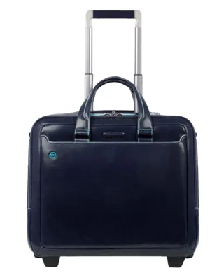 Produktbild von Koffer Piquadro Bv5014b2 Cartella Pc Ipad Uni Blau Leder
