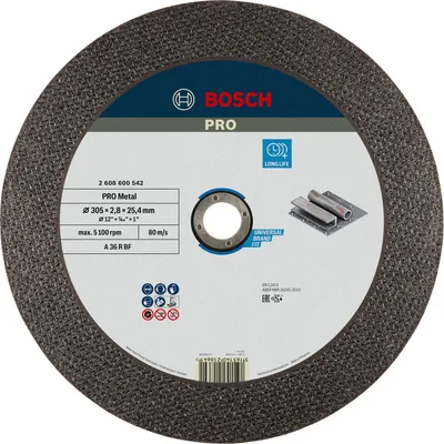 Produktbild von PRO Metal Gebundene Trennscheibe, 300 x 2,8 x 25,4 mm