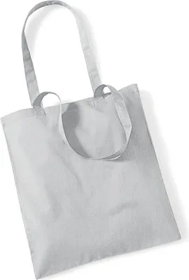 Produktbild von Westford Mill W101 | Bag for Life - Long Handles Einkaufstasche - 38 x 42 cm - Farbe: Light Grey - Größe: One Size