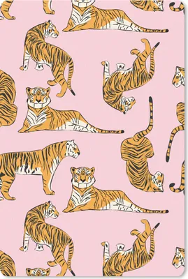 Produktbild von MuchoWow® Mauspad Mousepad Muster - Tiger - Tiere 40x60 cm - Mousepads - Maus Mat - Pad - Mausunterlage - Schreibtisch Accesoire