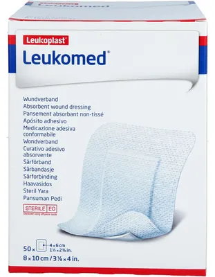 Produktbild von LEUKOMED sterile Pflaster 8x10 cm 50 St