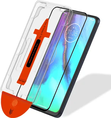 Obrázek produktu pro 1-balení Motorola Moto G Pro Ochranné sklo na displej - Tvrzené sklo | [Automatická instalace] - Bez bublin