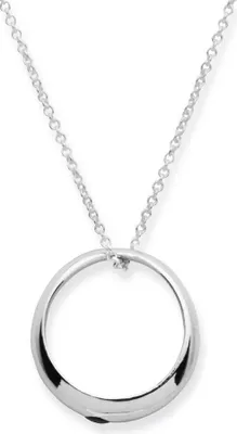 Produktbild von Unique Taufring 925 Silber poliert mit Saphir KTR0030