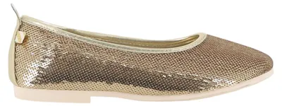 Immagine prodotto di Billieblush - Scarpe basse con paillettes per bambine, design strutturato, taglia 30 EU (oro)