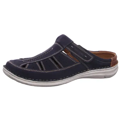 Produktbild von Josef Seibel ANVERS 76 Herren Pantolette - bequeme Pantoletten blau Freizeit