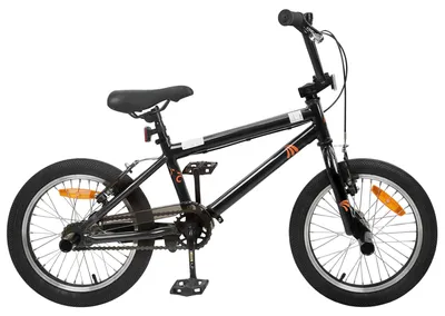 Obrázok produktu pre vidaXL BMX bicykel 18 palcov pre deti vo veku 7–10 rokov, čierny