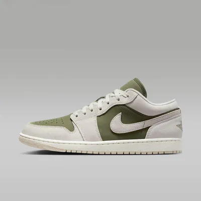 Produktbild von Nike Jordan 1 Low SE "Medium Olive Sail" Braun, Größe: 47