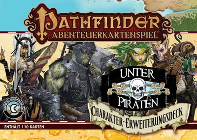 Produktbild von Pathfinder Abenteuerkartenspiel: Unter Piraten Charakter-Erweiterungsdeck