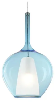 Produktbild von Ideal Lux Hängelampe 1x E27 blau IP20 KALIQUE 359588