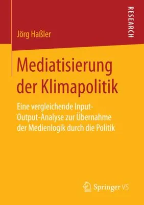 Obrázek produktu pro Mediatisierung der Klimapolitik