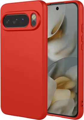 Immagine prodotto di Custodia per Google Pixel 10 Custodia protettiva in gel di silicone per telefoni cellulari, rosso