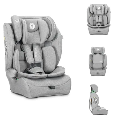 Obrázek produktu pro Autosedačka Lorelli i-Size Adventure (76-150 cm), nastavitelná opěrka hlavy, do 36 kg, světle šedá