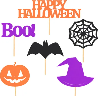 Produktbild von Tortenaufleger Tortendekorationsset Halloween Cupcake Dekorationen
