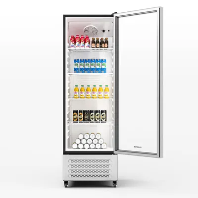 Obrázek produktu pro KlarsteinChladnička na nápoje GrandCooler, 306 l, LED osvětlení, s kolečky, 4 police