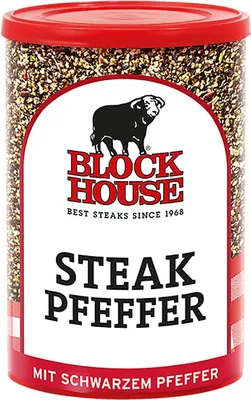 Produktbild von BLOCK HOUSE Steakpfeffer, 200g