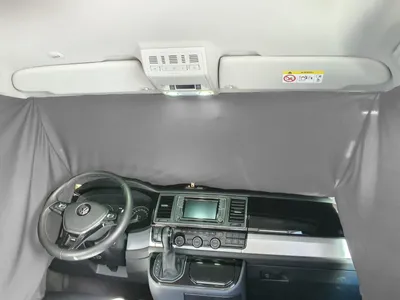 Image de Rideau de pare-brise compatible avec Renault Trafic 3 à partir de 2014 en gris