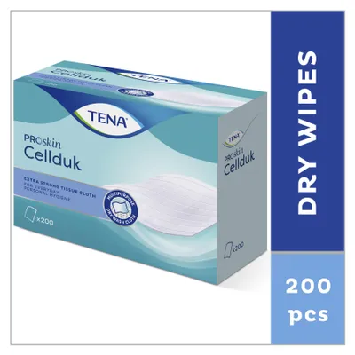 Produktbild von TENA Cellduk 25 x 26 cm - Trockentuch - 200 Stk.