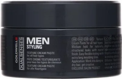 Zdjęcie produktu dla Goldwell TEXTURE CREAM PASTE, Krem do włosów, 100 ml, Teksturowanie, Słoiczek, Aqua, PEG-32, Paraffin, Paraffinum liquidum, Cetearyl Alcohol, Ceteareth-20, Dimethicone, Silica,..., 1 szt.