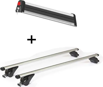 Obrázek produktu pro Nosič lyží VDP Everest 5 + střešní nosič KING1 112 cm kompatibilní s Opel Zafira (B) (5 dveří) 5-12