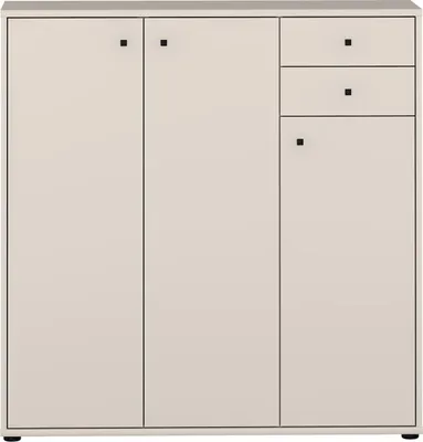 Produktbild von Sideboard >TEMPRA2< in Sand - 108,8x111,1x34,8cm (BxHxT)