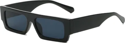 Image de VeyRey Gilet carré à lunettes de soleil pour femmes Noir