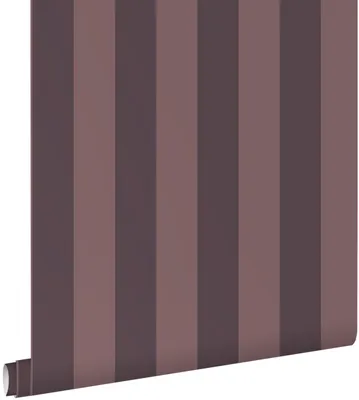 Immagine prodotto di ESTAhome carta da parati a strisce viola scuro 50 x 900 cm