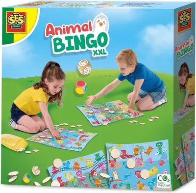 Obrázek produktu pro Hra Bingo XXL - zvířátka