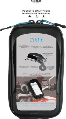 Image de Mobilis U.FIX Support passif Téléphone portable/Smartphone Noir