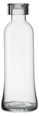 Glaskaraffe transparent 1000 ml Höhe 27 cm